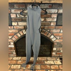 Balera Grey Sleeveless Unitard